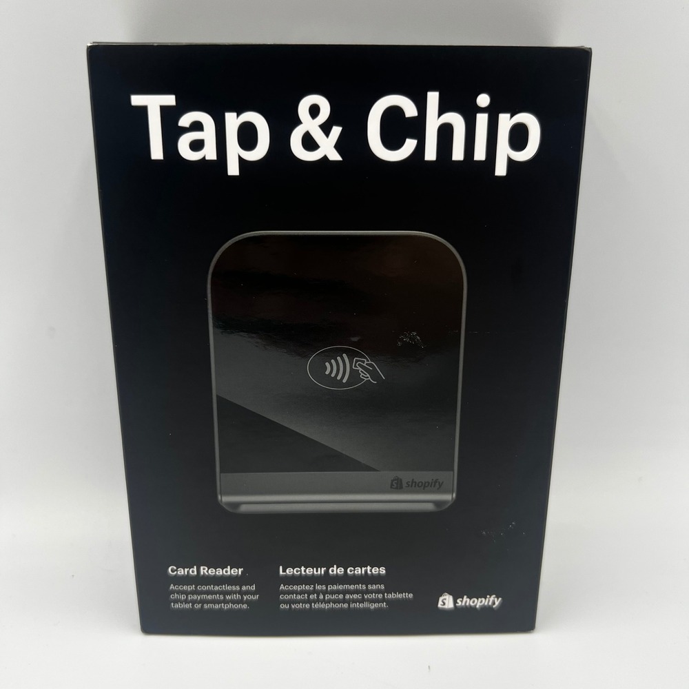 Shopify Tap & Chip Card Reader S1801B POS Payments Reader New Sealed